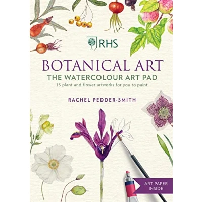Afbeelding van RHS Botanical Art Watercolour Pad: 15 plant and flower artworks for you to paint