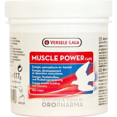 Afbeelding van Versele Laga Oropharma Muscle Power Caps Duivenapotheek 150 stuks