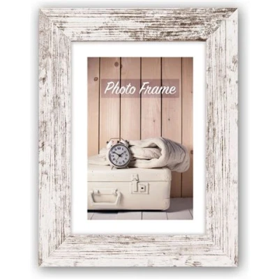 Afbeelding van Zep Fotolijst V21546 Nelson 6 White Wash 40x50 cm