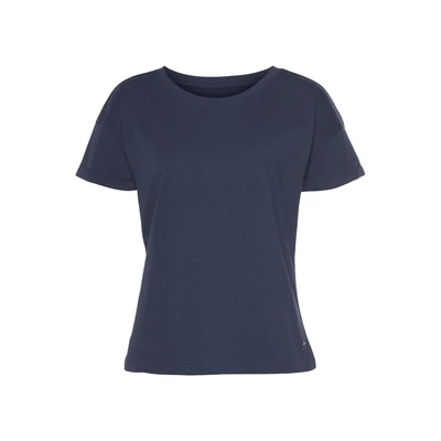 Afbeelding van H.I.S Tshirt basic, Dames, Maat: 36/38, Navy