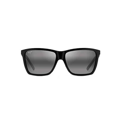 Afbeelding van Maui Jim CRUZEM Bril, Black Gloss, 57/16/139, uniseks, volwassenen, Gloss