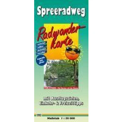 Afbeelding van Radwanderkarte Spreeradweg 1 : 50 000