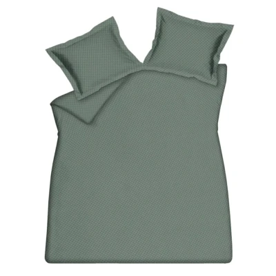 Afbeelding van Vandyck Shapes Dekbedovertrek Sage Green Kussensloop (60x70)