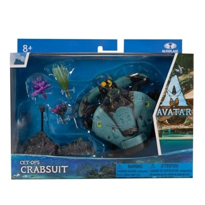 Afbeelding van Avatar: The Way of Water W.O.P Deluxe Medium Action Figures CET OPS Crabsuit 10cm