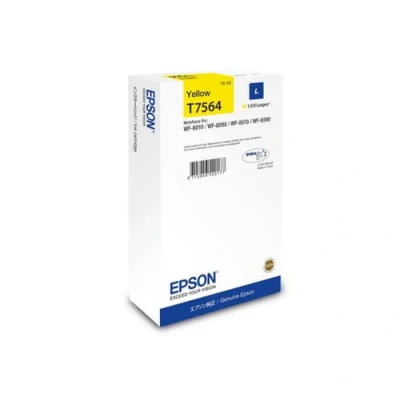 Afbeelding van Epson C13T75644N inktcartridge 1 stuk(s) Origineel High (L) Yield Geel