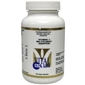 Afbeelding van Vital Cell Life Vitamine C Multi Element Gebufferd, 100 Veg. capsules