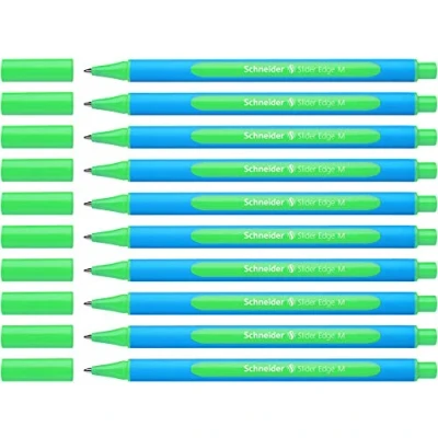 Afbeelding van Schneider balpen Slider Edge M groen 10 stuks S 152104