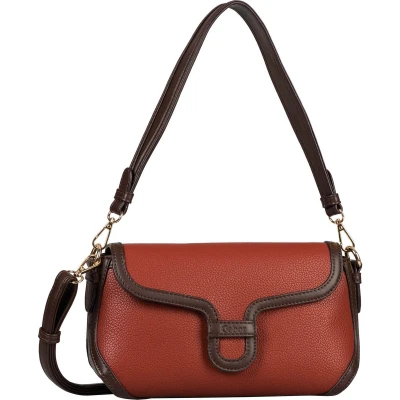 Afbeelding van Gabor Schoudertas Baria Flap Bag MIxed Henna Terracotta