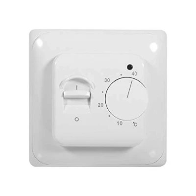 Afbeelding van Vloerverwarmingsthermostaat, 230V kamer Mechanische handmatige verwarmingsthermostaat Airconditioning Temperatuurregelingsschakelaar, veiligheid, energiebesparing en comfort