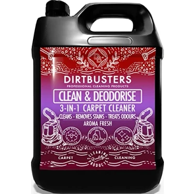 Afbeelding van Dirtbusters Clean &amp; Deodorise 3 in 1 concentraat met etherische oliën van geranium en kamille