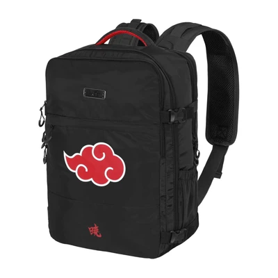 Afbeelding van Karactermania Naruto Masashi Kishimoto Mercury Reisrugzak Handbagage Backpack Clouds Wolken Lichtgewicht Zwart en Rood