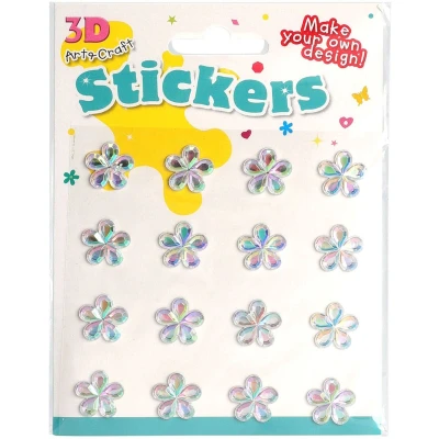 Afbeelding van Stickers Bloemen Design, 16st.