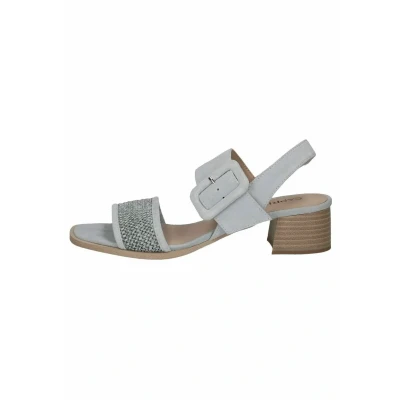 Afbeelding van Caprice Sandalen, Dames, Maat: 37, Lt blue comb Leer en textiel
