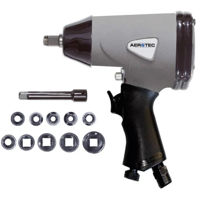 Afbeelding van Aerotec 1/2″ ST 2009537 Pneumatische slagmoersleutel Gereedschapshouders: 1/2 (12.5 mm) buitenvierkant Draaimoment (max