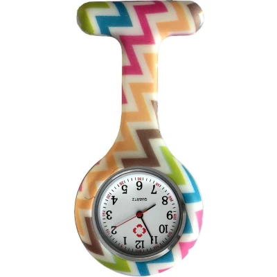 Afbeelding van Fako® Verpleegstershorloge Zusterhorloge Verpleegster Horloge Siliconen RVS Print Wacky