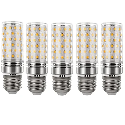 Afbeelding van I SHUNFA E27 LED maïs lampen warm wit 3000K 7W AC100 265V vervanging 70W halogeenlamp niet dimbaar Kleine kaars schroeflamp 5 pack