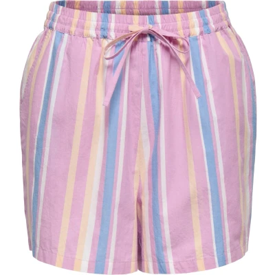 Afbeelding van ONLY ONLSIMONI LIFE HW STRIPE shorts WVN Meisjes Bermuda