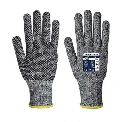 Afbeelding van Portwest A640 Sabel Dot Handschoen, Normaal, Grootte 2XL, Grijs