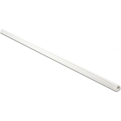 Afbeelding van Kunststof kabelgoot zelfsluitend met zelfklevende plakstrip 100 x 1,2 cm / wit
