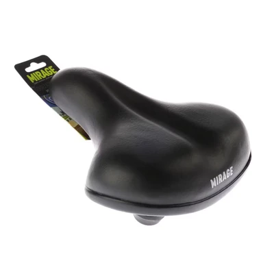 Afbeelding van Mirage Zadel Soft Elastomeer Zwart