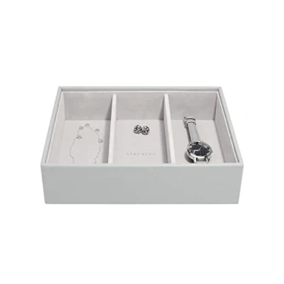 Afbeelding van Juwelendoos Stackers Classic Grey Pebble