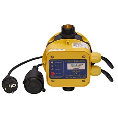 Afbeelding van CHM GmbH® Automatische drukschakelaar voor tuinpomp max. 1,1 kW met droogloopbeveiliging, drukregelaar, pompbesturing