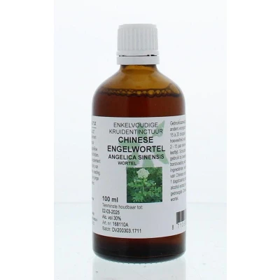 Afbeelding van Natura Sanat Angelica Sinensis Rad/chinese Engelwortel Tinct, 100 ml