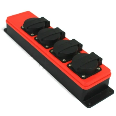 Afbeelding van QwattPRO 2014007 SocketMaster Verdeelblok zonder kabel + USB IP44