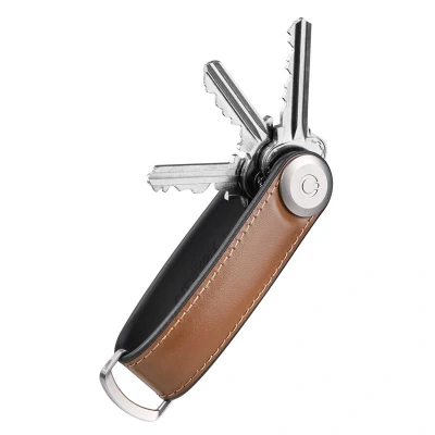Afbeelding van Orbitkey Hybrid Leather Key Organiser acorn