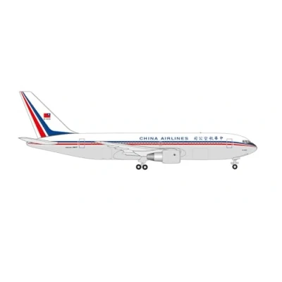 Afbeelding van herpa vliegtuig model Boeing 767 200 &quot;China Airlines B 1836, trouw aan de oorspronkelijke schaal van 1:500 modelbouw vliegtuig, colletor&#039;s item, miniatuur decoratie, zonder standaard,