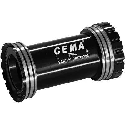 Afbeelding van Cema Bracketas BBright46 SRAM DUB RVS zwart