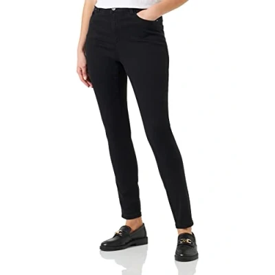 Afbeelding van Kaffe Curve Kcwilla Slim Jeans voor dames, Zwart Diep, 68 grote maten