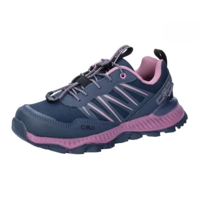 Afbeelding van CMP Kids Atik Low WP outdoor schoenen 3q67894, wandelschoenen voor kinderen, uniseks, Blue Ink, 28 EU