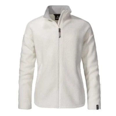 Afbeelding van Schöffel CIRC Fleece Jk Style Purga WMS, circulerend fleecejack van behaaglijk sherpa fleece, warme, sneldrogende outdoorjas met bijna 100% recyclevermogen, nordic, maat 40
