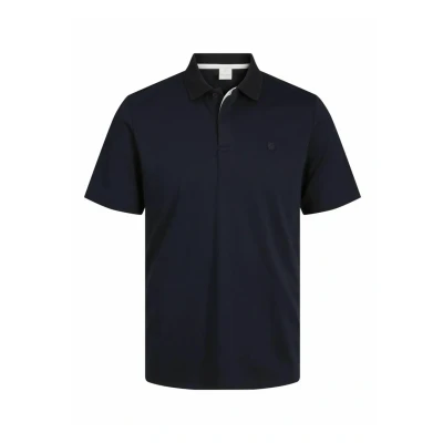 Afbeelding van JACK &amp; JONES PREMIUM regular fit polo JPRCCRODNEY met logo donkerblauw