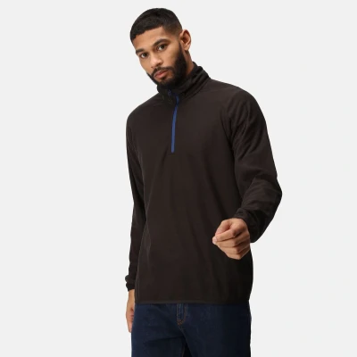 Afbeelding van Regatta Navigate Half Zip Fleece RG691 Black/New Royal XXL