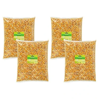 Afbeelding van Dehner Kippenvogel en knaagdiervoer, korrelmaïs, 4 x 2,5 kg (10 kg)