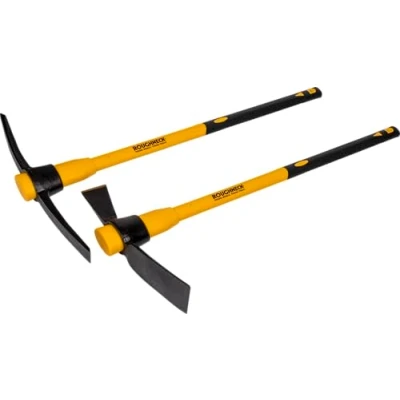 Afbeelding van Roughneck ROU64104 Pick Axe &amp; Cutter Mattock 2 delige set inclusief: 1x (beide 5lbs/2,3kg), Zwart