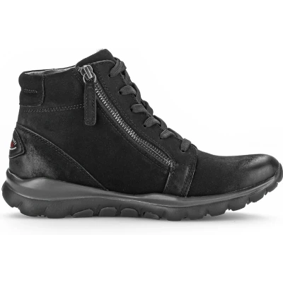 Afbeelding van Gabor Veterboots Dames Zwart