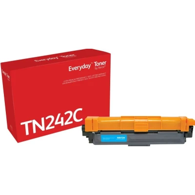 Afbeelding van Xerox Toner vervangt Brother TN 242C Compatibel Cyaan 1400 bladzijden Everyday 006R04224