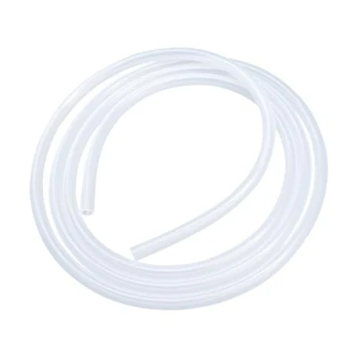 Afbeelding van LAVMHAB Siliconen slang, 5 mm x 7 (binnendiameter buitendiameter), 3 meter lang, geschikt voor contact met levensmiddelen, flexibel, transparant, water en luchtslangen, pompoverdracht