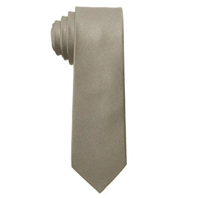 Afbeelding van MASADA heren stropdas met de hand vervaardigd &amp; zorgvuldig verwerkt 6 cm breed Taupe