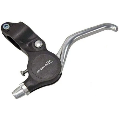 Afbeelding van VWP Remgreepset V brake/cantilever 4 vinger zilver