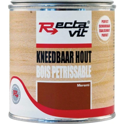 Afbeelding van RECTAVIT 125229 kneedbaar hout vulmiddel meranti (250 ml)