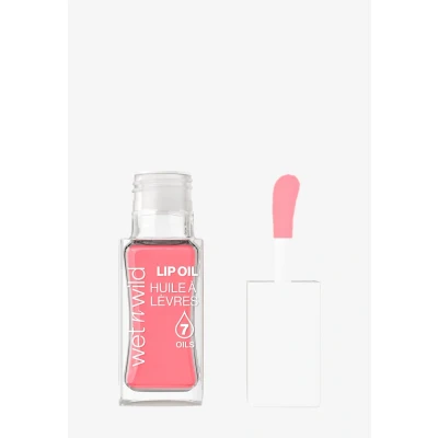 Afbeelding van Wet n Wild Getinte Lippolie, Voedende &amp; Niet Kleverige Roze Lipgloss Aangedreven door 7 Natuurlijke Oliën, Lichtgewicht Formule voor Spiegelachtige Glanseffect, Kleur Fuzzy Pillow