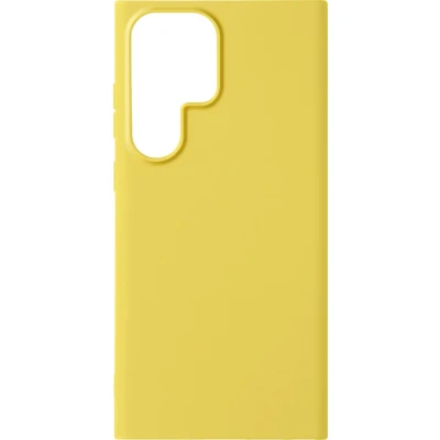 Afbeelding van 3mk, Hoes Geschikt voor Samsung Galaxy S23 Ultra Matte Soft Touch, Case Series, Geel
