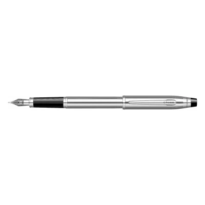 Afbeelding van Cross Century II Lustrous Chrome Vulpen Schrijfwijze: Medium Kleur: Chroom De Vulpenwereld