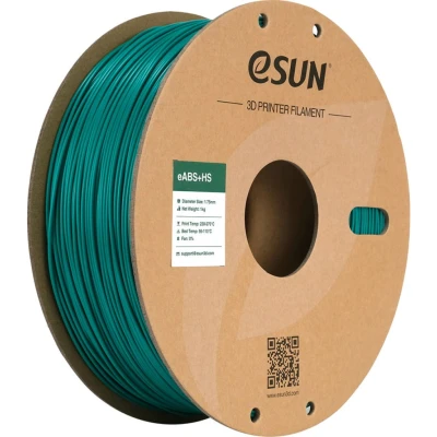Afbeelding van eSUN ABS+ Filament 1.75mm, eABS+HS Hoge Snelheid 3D Printer ABS Plus, Maatnauwkeurigheid +/ 0.03mm, 1KG Spoel (2.2 LBS) voor Snel Printen (Groen, 1KG)
