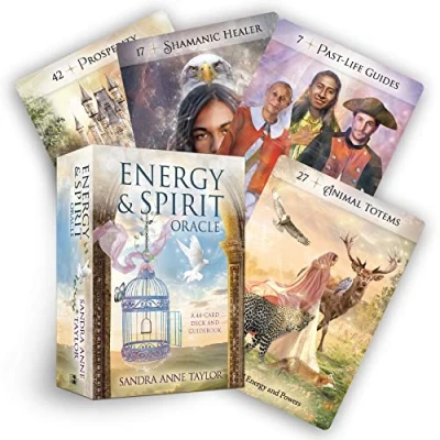 Afbeelding van Energy &amp; Spirit Oracle: A 44 Card Deck and Guidebook