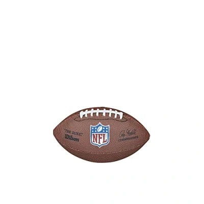 Afbeelding van Wilson NFL Mini Replica The Duke American Football Bruin/Zilver